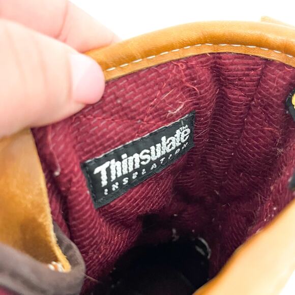 Vintage LL Bean Gore Tex Bean Boots Thinsulate Duck Womens 9 Made in USA 90s - Picture 14 of 15